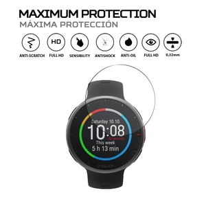 Protector de Pantalla ANTISHOCK para Reloj Inteligente Polar Vantage V2, Funda Premium con Función Anti-Impactos - Product Image 2