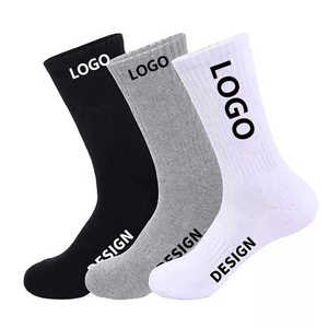 Chaussettes de football athlétiques en gros d'usine, chaussettes de sport pour hommes, logo de designer, antidérapantes, chaussettes de football personnalisées pour hommes - Product Image 3