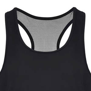 Top Deportivo Corto para Mujer, Color Sólido, Casual, de Alta Calidad, Secado Rápido, Transpirable, Spandex/Poliéster, Directo de Fábrica - Product Image 4