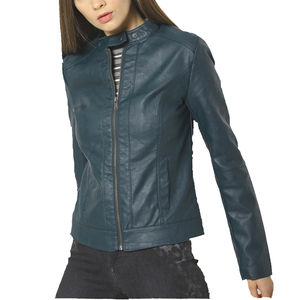 Blouson moto homme style urbain en cuir PU, col montant, coupe-vent, respirant, à capuche, pour l'hiver - Product Image 4