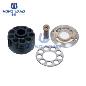 Kit de pièces de pompe hydraulique Bloc-cylindres Retenue de piston Patin de piston Plaque oscillante pour excavatrice KYB33 KYB36 KYB87 KYB90 MSG-60P - Product Image 1