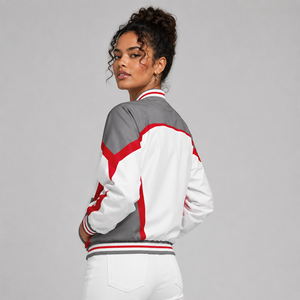 Veste bomber pour femme de qualité supérieure, faible MOQ, matelassée, respirante, coupe-vent, vêtements décontractés d'hiver, produit à forte demande, service OEM - Product Image 2