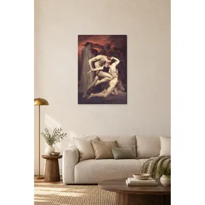 Fida Bouguereau Dante et Virgil en enfer, impression sur toile - Product Image 5