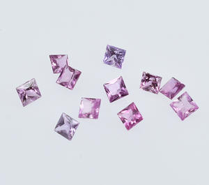 Piedra preciosa natural de alta calidad Rosa pulido alto 12x15 FORMA DE Octágono Topacio Rosa limpio de alta calidad hacer la joyería - Product Image 5