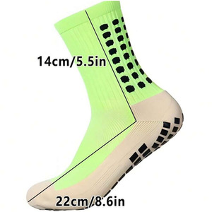 100% High Quality Non-Slip Silicone Grip Professional Training Soccer Crew <b>Socks</b> Custom Casual Summer <b>Sport</b> <b>Socks</b> <b>White</b> Logo ODM - Product Image 1