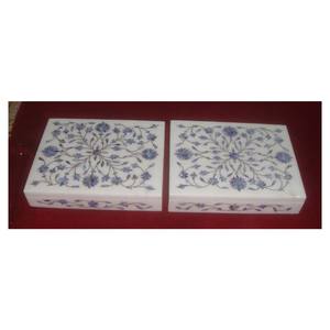 White Marble Mother Of Pearl <b>Box</b> Luxury <b>Box</b> For <b>Eid</b> Ramadan <b>Gift</b> And Christmas <b>Gift</b> High Quality Mop Inlay <b>Box</b> Manufacturer - Product Image 1