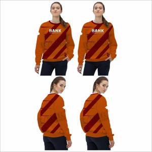 Sweat-shirts pour femmes en couleur unie, fabriqués au Pakistan, nouveau style, sweat-shirts pour femmes sur mesure - Product Image 6