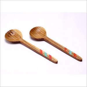 Latest Fancy <b>Wooden</b> Cutlery <b>Spoon</b> and Fork Rare <b>Wooden</b> Tableware Cutlery <b>Set</b> Wholesale for Serving in Home and Kitchen - Product Image 1