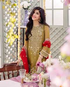 Salwar Kameez afgano tradicional personalizado del fabricante para adultos mujeres Ropa Étnica de algodón de seda 571 piezas a la venta - Product Image 3