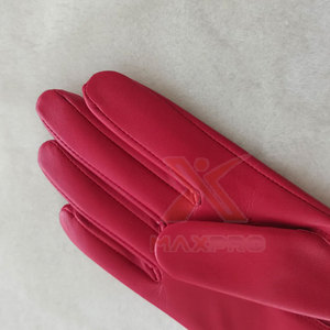 Pakistan Made High Quality Leather Winter Fashion <b>Gloves</b> for Unisex Outdoor Casual Use Touchscreen Compatible <b>Wool</b> Lining - Product Image 5