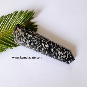 Vente en gros d'agate naturelle sodalite à facettes Baguette en pierre de jade faite à la main en quartz rose améthyste pour l'artisanat en pierre semi-précieuse - Product Image 5