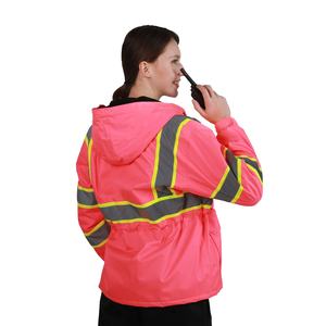 Veste de sécurité personnalisée 2026 pour les travailleurs, design personnalisé avec fermeture éclair de haute qualité, poches pour outils de sécurité - Product Image 6