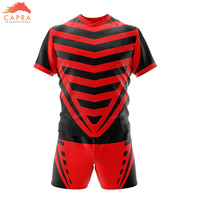 Meilleur design bon marché Impression de logo personnalisé Vêtements de sports d'équipe de haute qualité Uniforme de rugby en différentes couleurs