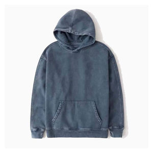 100% algodón pulóver sudadera personalizada OEM/ODM hombres Regular Sudadera con capucha en relieve Logo estampado de talla grande Unisex polar Sudadera con capucha básicos - Product Image 6