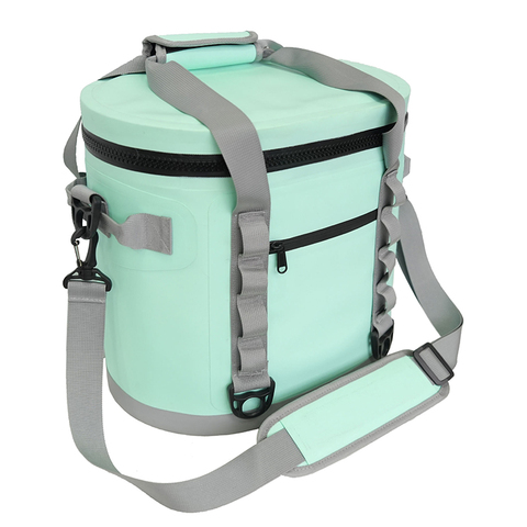 Custom Logo Fashion Waterproof Insulated Cooler Backpack with Cans & Drinking Features for Outdoor Travel and Grocery