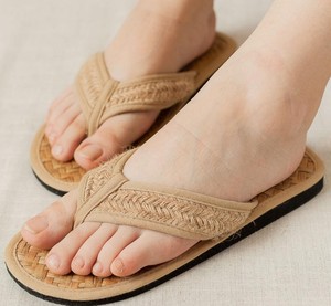 Natural Eco-Friendly Handwoven Water Hyacinth <b>Slipper</b> Open Toe Design for Beach <b>Summer</b> Spring and Autumn Outdoors - Product Image 4