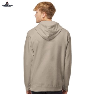 Qualité supérieure 500 GSM Coton Épais Blanc Uni Lourd Surdimensionné Hoodies Unisexe Logo Personnalisé Hommes France Terry Hoodies - Product Image 6