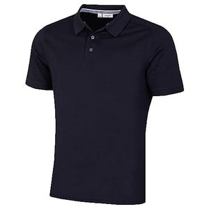 Wholesale Mens Embroidered Polo Shirt Lightweight Polyester Regular-Fit Polo Tee Breathable Anti-Wrinkle Casual Short Sleeve <b>Top</b> - Product Image 1