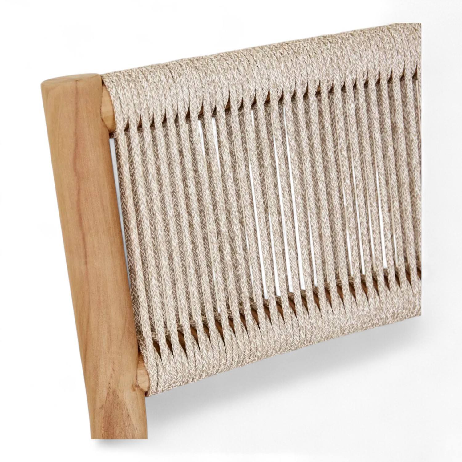 ไม้สักขัดละเอียดมีเชือกด้านหลัง