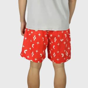 Short en coton lavé imprimé en détresse Été High Street Style XS Taille Écologique Respirant Taille Élastique Gym Beach Wear - Product Image 4