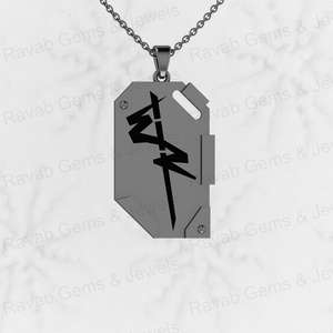 Nuevo Collar con Colgante de Rayo de Plata de Ley 925 para Hombre, Diseño Occidental Étnico, Regalo de San Valentín - Product Image 3