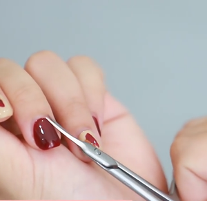 Hecho en Pakistán con estuche para manicura, pedicura, cuidado de uñas, tijeras de uñas, industria directa, tijeras de uñas curvas de acero inoxidable - Product Image 6