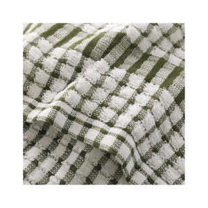 Pista ผ้าขนหนูคอตตอนปักลายสีเขียวผ้า100% จานกอล์ฟผ้าทอเป็นมิตรกับสิ่งแวดล้อมมาตรฐาน ISO 9001 - Product Image 5