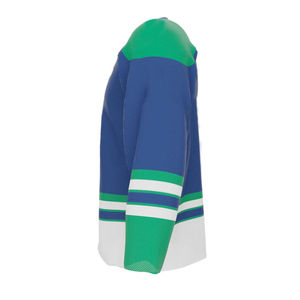 Maillot de hockey sur glace personnalisé fabriqué en usine avec logo personnalisé, écologique et respirant, service OEM disponible - Product Image 4