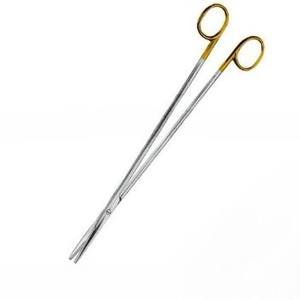 Nelson กรรไกร metzenbaum TC ตรง28ซม. ทำจากสเตนเลสสีเงินที่กำหนดเองด้วยทองคำเครื่องมือผ่าตัด TC - Product Image 5