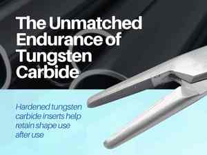 Premium German Mayo Hegar Needle Driver Ortho Dental Needle Holder Insertos de carburo de tungsteno Bloqueo de instrumentos quirúrgicos dentales - Product Image 3