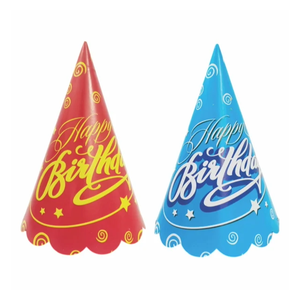 Gorro de Fiesta de Cumpleaños con Purpurina Mediana, Gorro de Fiesta de Papel de Aluminio para Niños y Adultos, Paquete de 5 al Mejor Precio al por Mayor - Product Image 2