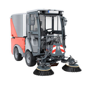 รถกวาดถนนไฟฟ้ารถกวาดถนนอุตสาหกรรมพร้อมเครื่องยนต์-นั่งตาม - Product Image 3