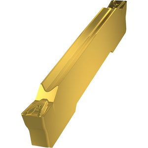Inserto Indexable ISO GL2-D200M02-GMG8330 de 2 mm de Ancho con Recubrimiento PVD Dorado para Herramienta de Torneado, Paquete de 10 - Product Image 2
