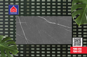 Diseño moderno 600x600 Azulejos de porcelana antideslizante gris oscuro con acabado de esmalte mate Muestra gratis de la fábrica de Vietnam - Product Image 3