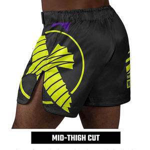 Pantalones cortos sublimados Fight diseño premium ajuste regular 2025 producto de Venta caliente - Product Image 2