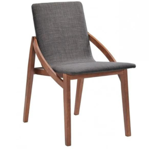 Sillas de comedor sin brazos con marco de tela Diseño moderno minimalista para comedor en casa Muebles de primera calidad - Product Image 3