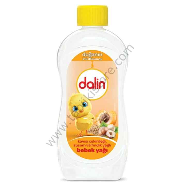 Dalin Baby Oil, Apricot Kernel, Sesame and Hazelnut Oil Extract 300 ML