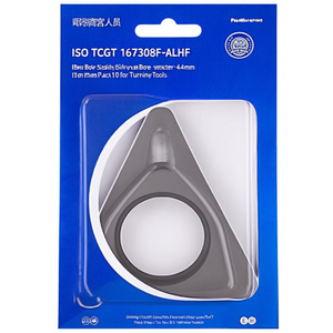 Inserto de Torneado Indexable ISO TCGT 16T308F-ALHF7 Plateado, Diámetro del Orificio 4.4mm, Paquete de 10 para Herramientas de Torneado - Product Image 2