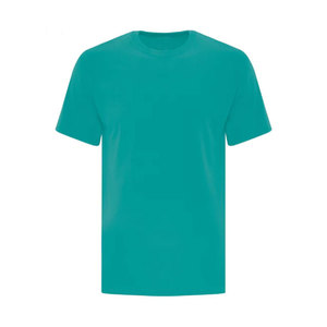 เสื้อยืดผ้าฝ้าย100% สำหรับผู้ชายเสื้อยืดแขนสั้นแบบเรียบเสื้อยืดผู้ชายเสื้อยืดเปล่าเป็นมิตรต่อสิ่งแวดล้อม - Product Image 2