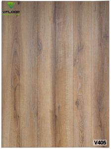 Plancher en vinyle rigide SPC en chêne naturel de qualité supérieure VFLOOR, imperméable, système de clic 5G, rainure en V, résistant à l'usure, qualité commerciale - Product Image 2