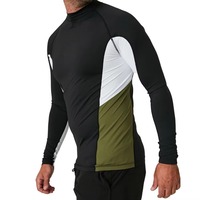Haut de surf respirant et écologique personnalisé, à séchage rapide, avec protection UV UPF50+
