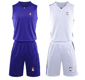 Maillot et short de basket-ball unisexe à séchage rapide personnalisé Design unique avec technique de sublimation Taille pour hommes pour adultes - Product Image 3