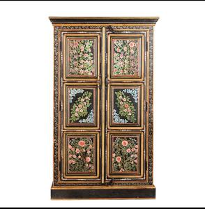 Meubles solides les plus vendus Almirah Chambre à coucher en bois Almirah Meubles peints Fournisseurs de gros Meubles peints Inde - Product Image 1