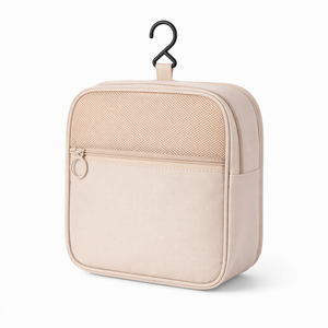 Travel <b>Toiletry</b> <b>Bag</b> with Hanging Hook Dry Wet Separation Cosmetic Organizer for <b>Men</b> Women Business Trip - Product Image 1