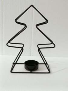 Tableware <strong>Candle</strong> Stand Metal <strong>Wire</strong> Customize Christmas <strong>Tree</strong> Design <strong>Candle</strong> <strong>Holder</strong> Elegant Black Tealight <strong>Candle</strong> <strong>Holder</strong> for Home