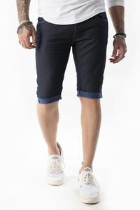 กางเกงยีนส์ขาสั้นแบบสกินนี่ของผู้ชายกางเกงขาสั้นผ้ายีนส์ซักสีคุณภาพสูงสำหรับ3D ฤดูร้อนดีไซน์ล่าสุด2022 - Product Image 3