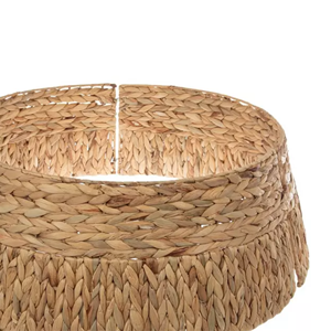 Collier de sapin de Noël rustique en jacinthe d'eau naturelle, jupe de sapin de Noël écologique pour une décoration de Noël charmante, en provenance du Vietnam - Product Image 2