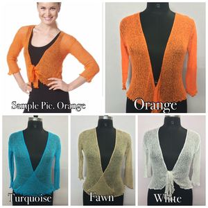 New <b>Women</b> Boleros <b>Cardigan</b> Shrug Bali Ikat Three Quarter <b>Sleeves</b> Plus Size Spring Evening Cocktail Party Night Club Wedding Sexy - Product Image 2