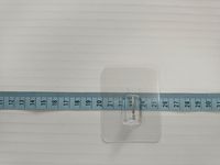 Support de rideau adhésif magique multifonctionnel en plastique transparent écologique, crochets simples pour rails, salon et salle de bain