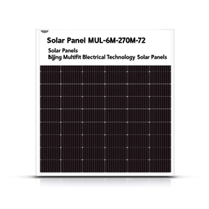 แผงโซลาร์เซลล์ MUL-6M-270M-72 โดย Beijing Multifit Electrical Technology - Product Image 2